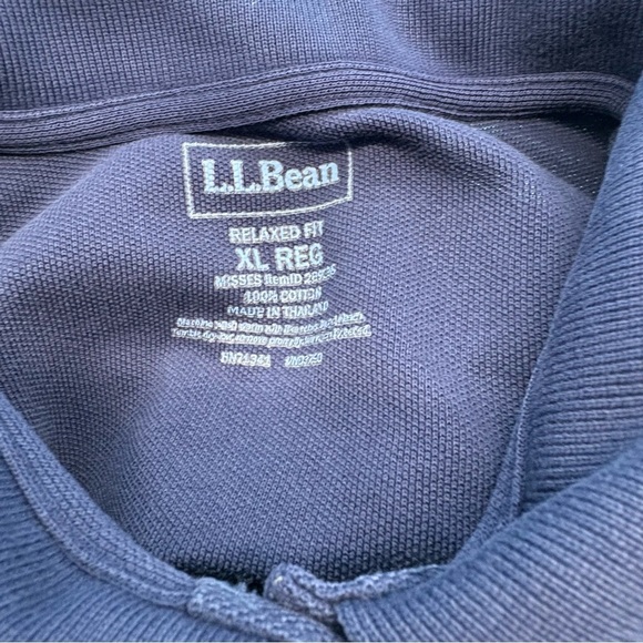 L.L. Bean Women’s Polo Shirts XL - Navy and Light Blue Two for the Price of 1 - Picture 14 of 14
